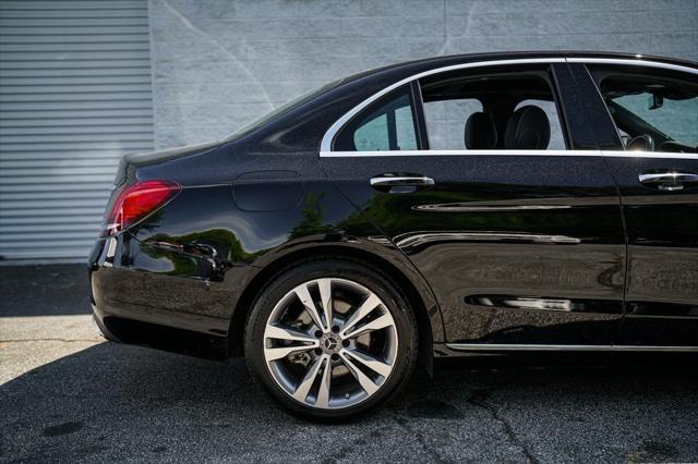 used 2021 Mercedes-Benz C-Class car, priced at $23,995