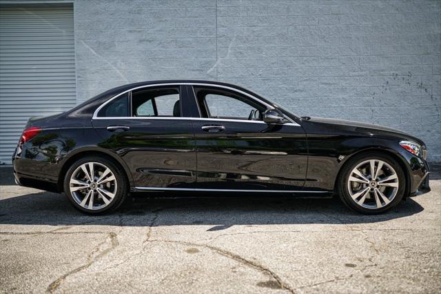 used 2021 Mercedes-Benz C-Class car, priced at $23,995