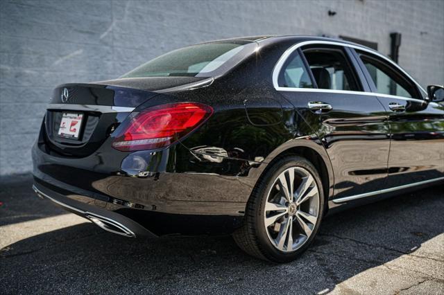 used 2021 Mercedes-Benz C-Class car, priced at $23,995