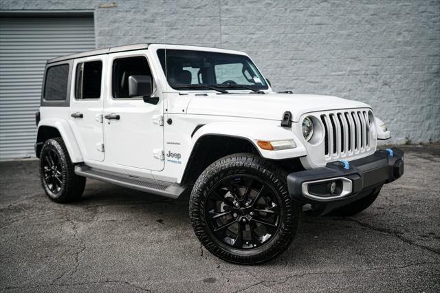 used 2022 Jeep Wrangler Unlimited 4xe car, priced at $32,495