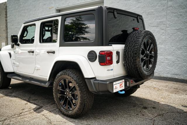 used 2022 Jeep Wrangler Unlimited 4xe car, priced at $32,495