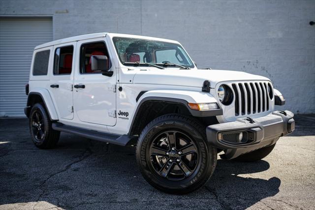 used 2021 Jeep Wrangler Unlimited car, priced at $30,967