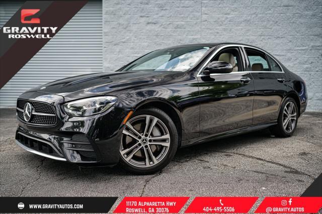 used 2021 Mercedes-Benz E-Class car, priced at $31,495