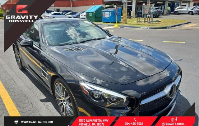 used 2020 Mercedes-Benz SL 550 car, priced at $69,992