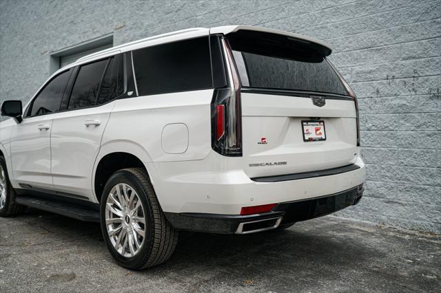 used 2021 Cadillac Escalade car, priced at $67,200