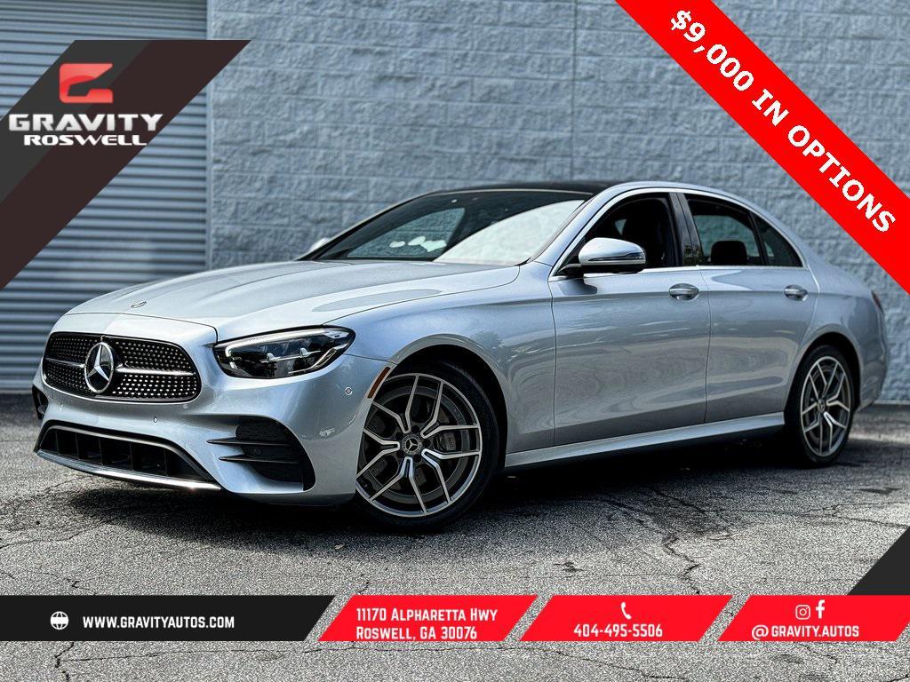used 2021 Mercedes-Benz E-Class car, priced at $32,897