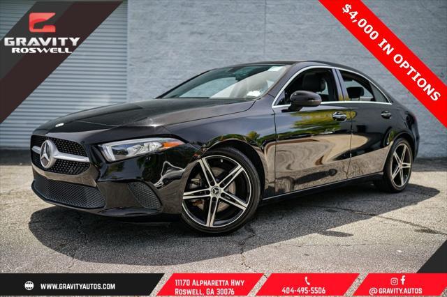used 2021 Mercedes-Benz A-Class car, priced at $24,895
