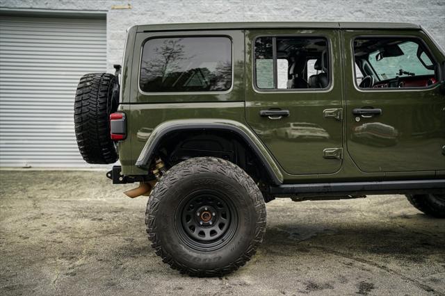 used 2021 Jeep Wrangler Unlimited car, priced at $41,437