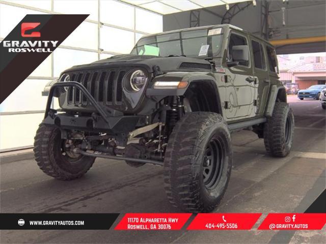 used 2021 Jeep Wrangler Unlimited car, priced at $41,997