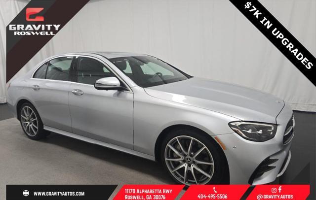 used 2022 Mercedes-Benz E-Class car, priced at $38,495