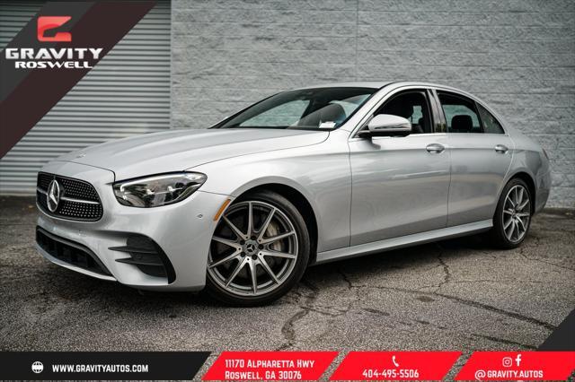 used 2022 Mercedes-Benz E-Class car, priced at $38,345