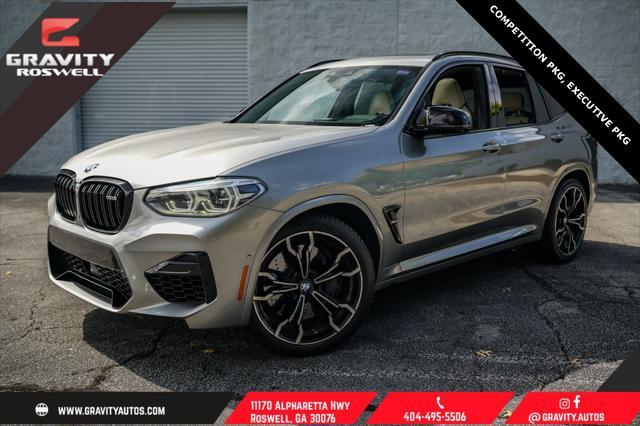 used 2021 BMW X3 M car, priced at $44,992