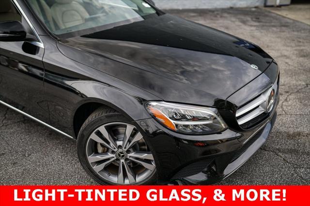 used 2021 Mercedes-Benz C-Class car, priced at $28,767