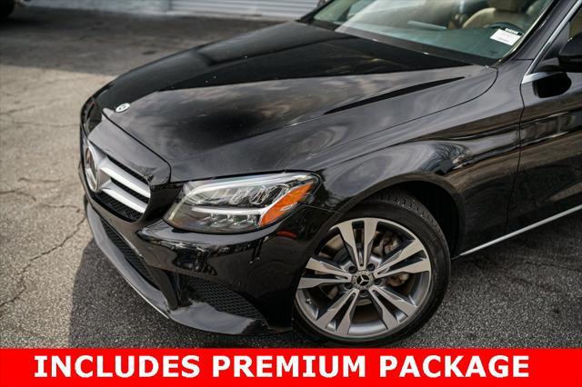 used 2021 Mercedes-Benz C-Class car, priced at $28,767