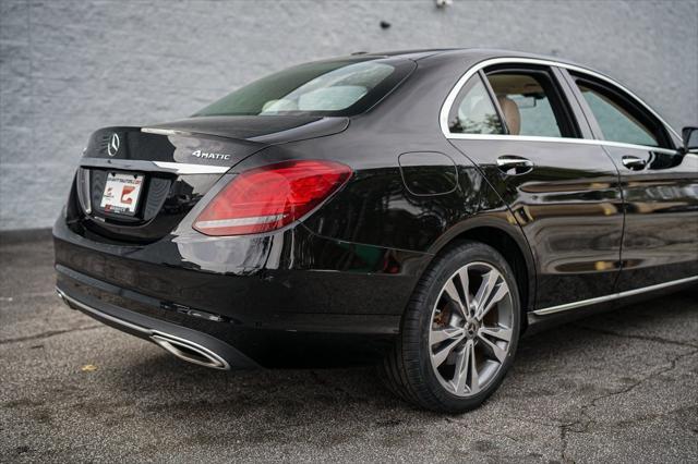 used 2021 Mercedes-Benz C-Class car, priced at $28,767
