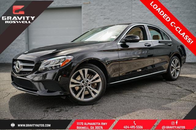 used 2021 Mercedes-Benz C-Class car, priced at $28,767