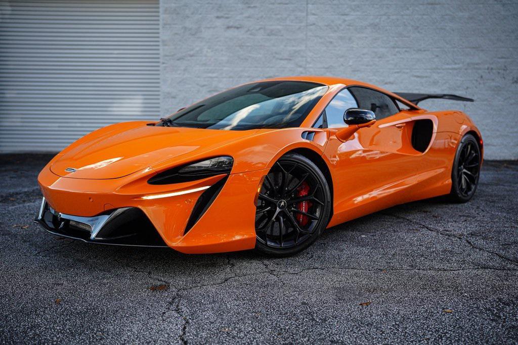 used 2023 McLaren Artura car, priced at $184,997