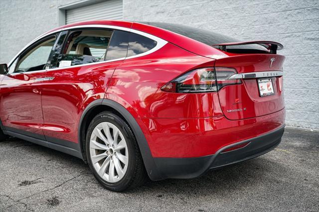 used 2018 Tesla Model X car, priced at $38,197