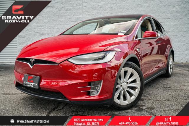 used 2018 Tesla Model X car, priced at $38,197