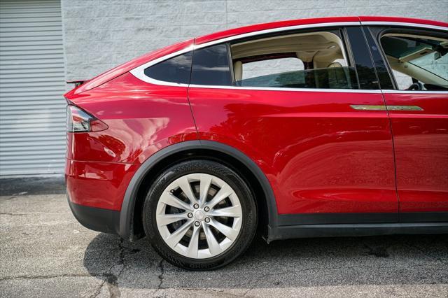 used 2018 Tesla Model X car, priced at $38,197