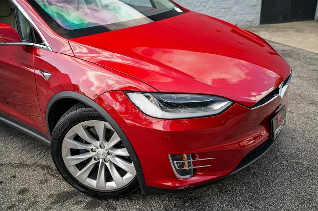 used 2018 Tesla Model X car, priced at $38,197