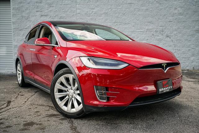 used 2018 Tesla Model X car, priced at $38,197