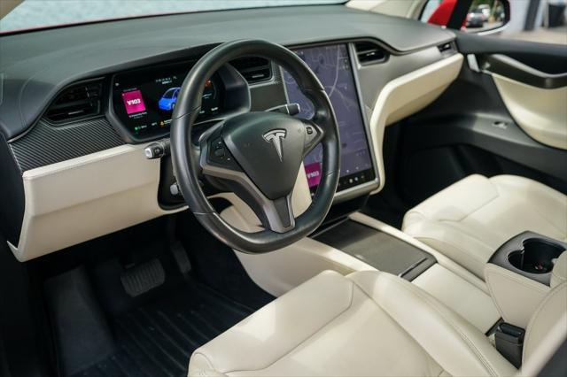 used 2018 Tesla Model X car, priced at $38,197