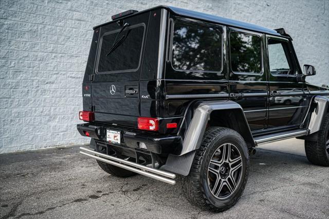 used 2018 Mercedes-Benz G 550 4x4 Squared car, priced at $128,992