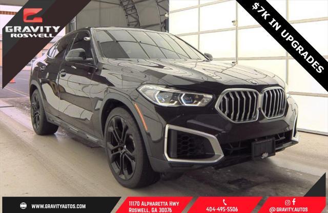 used 2022 BMW X6 car, priced at $53,492