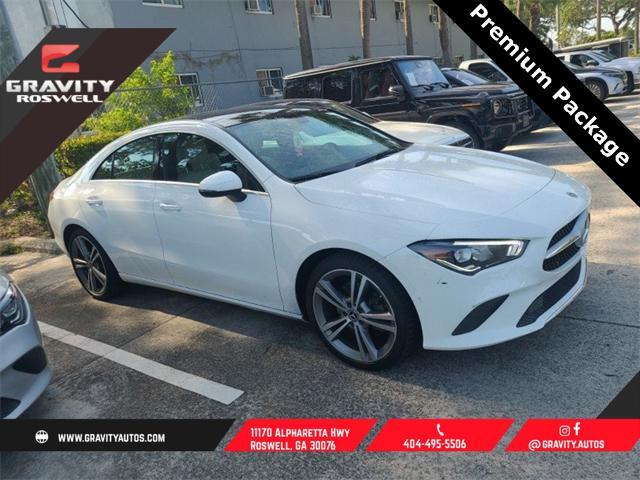 used 2021 Mercedes-Benz CLA 250 car, priced at $27,492