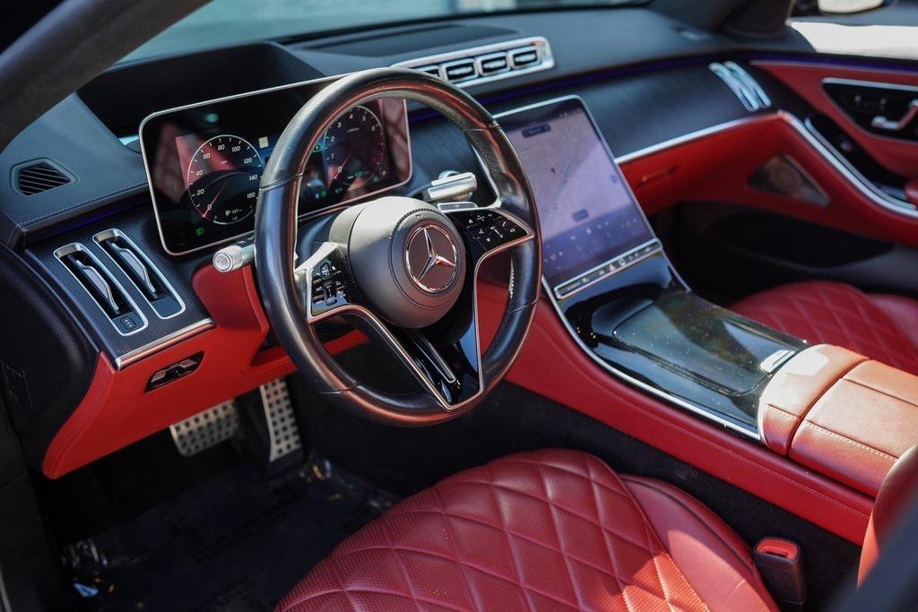 used 2022 Mercedes-Benz S-Class car, priced at $62,697