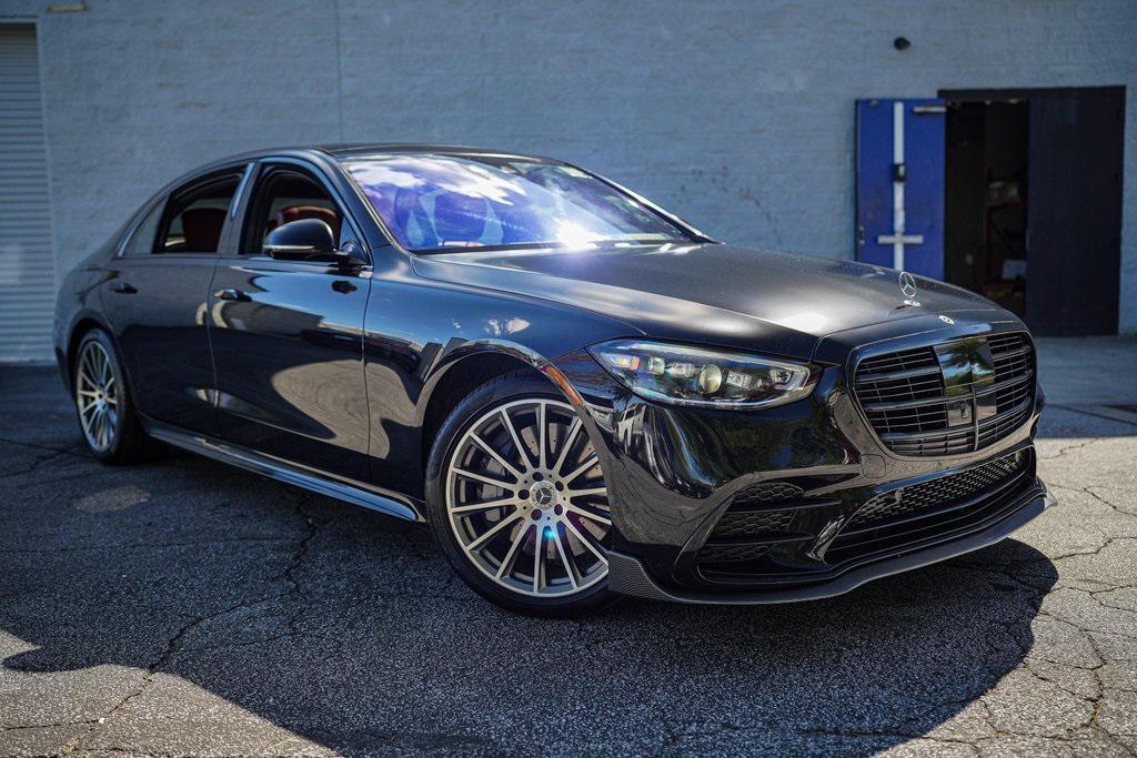 used 2022 Mercedes-Benz S-Class car, priced at $62,697