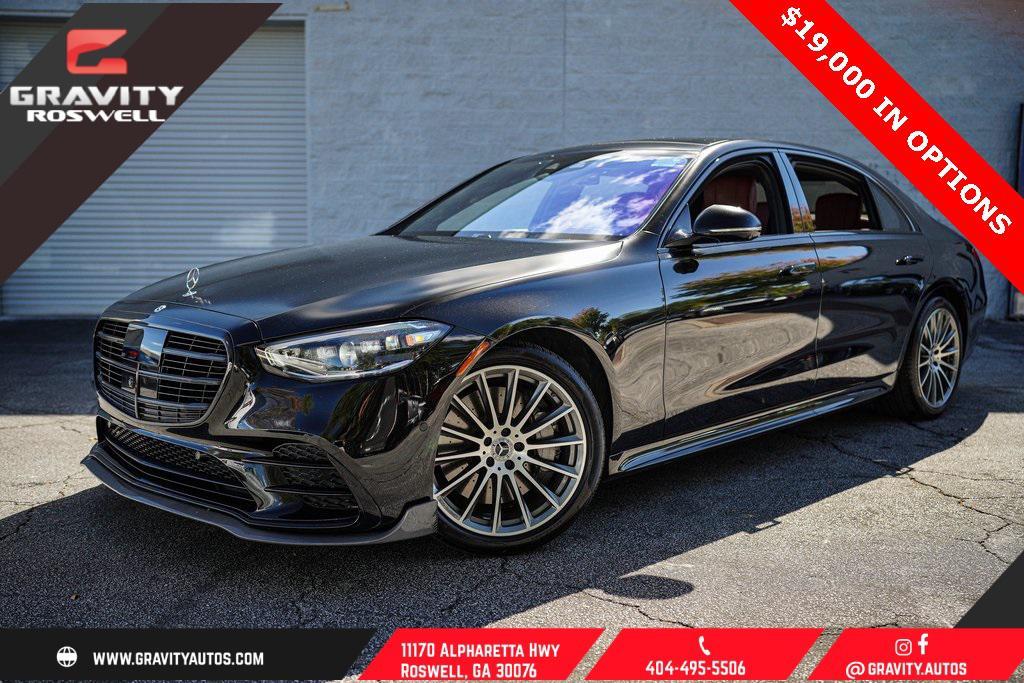used 2022 Mercedes-Benz S-Class car, priced at $62,697