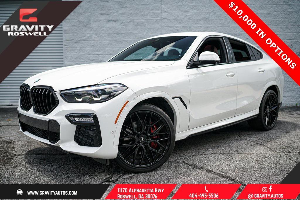 used 2021 BMW X6 car, priced at $47,992