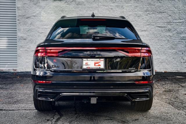 used 2021 Audi Q8 car, priced at $44,495