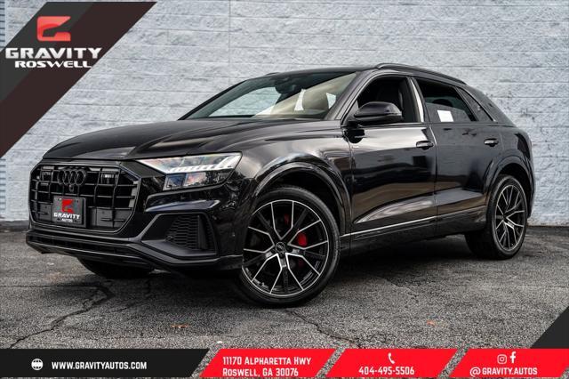 used 2021 Audi Q8 car, priced at $44,495