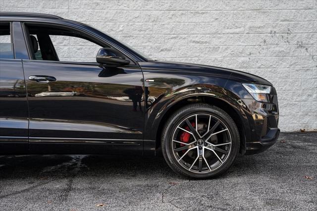 used 2021 Audi Q8 car, priced at $44,495