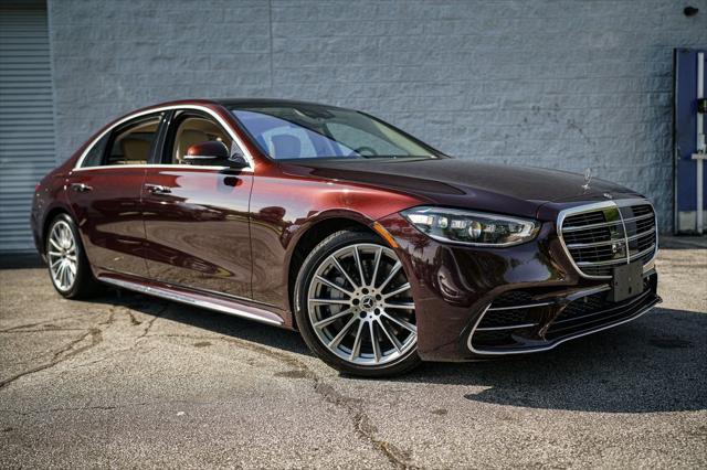 used 2021 Mercedes-Benz S-Class car, priced at $66,495