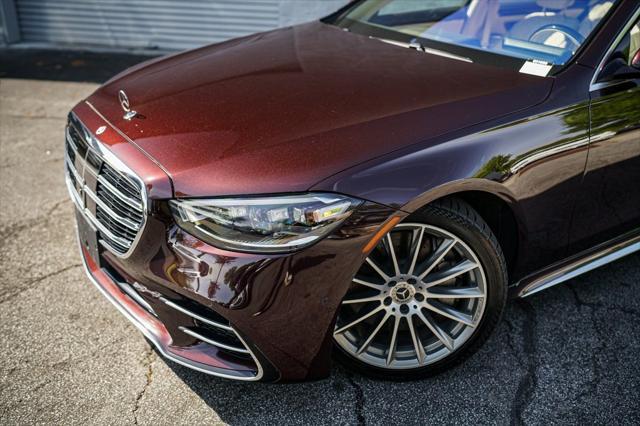 used 2021 Mercedes-Benz S-Class car, priced at $66,495