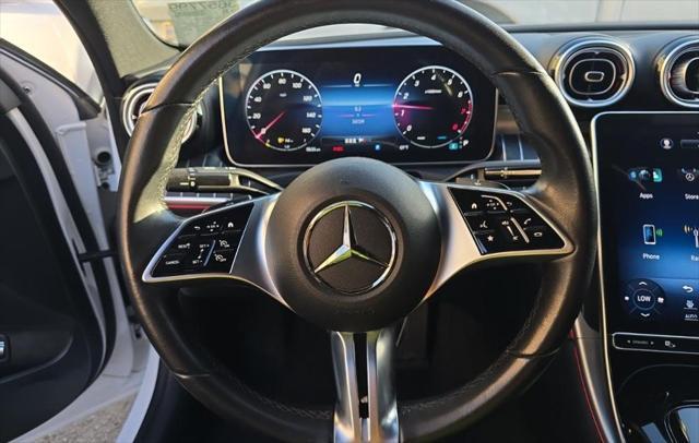 used 2023 Mercedes-Benz C-Class car, priced at $36,495