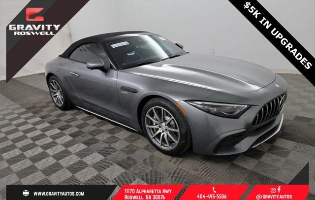 used 2023 Mercedes-Benz AMG SL 43 car, priced at $79,992