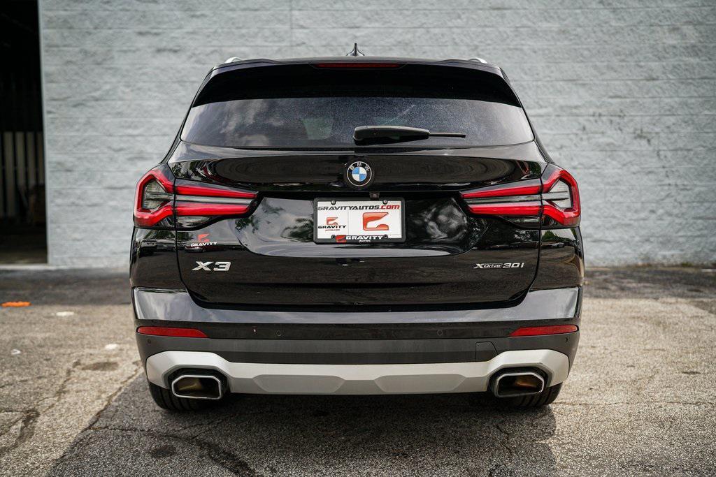 used 2022 BMW X3 car, priced at $27,791