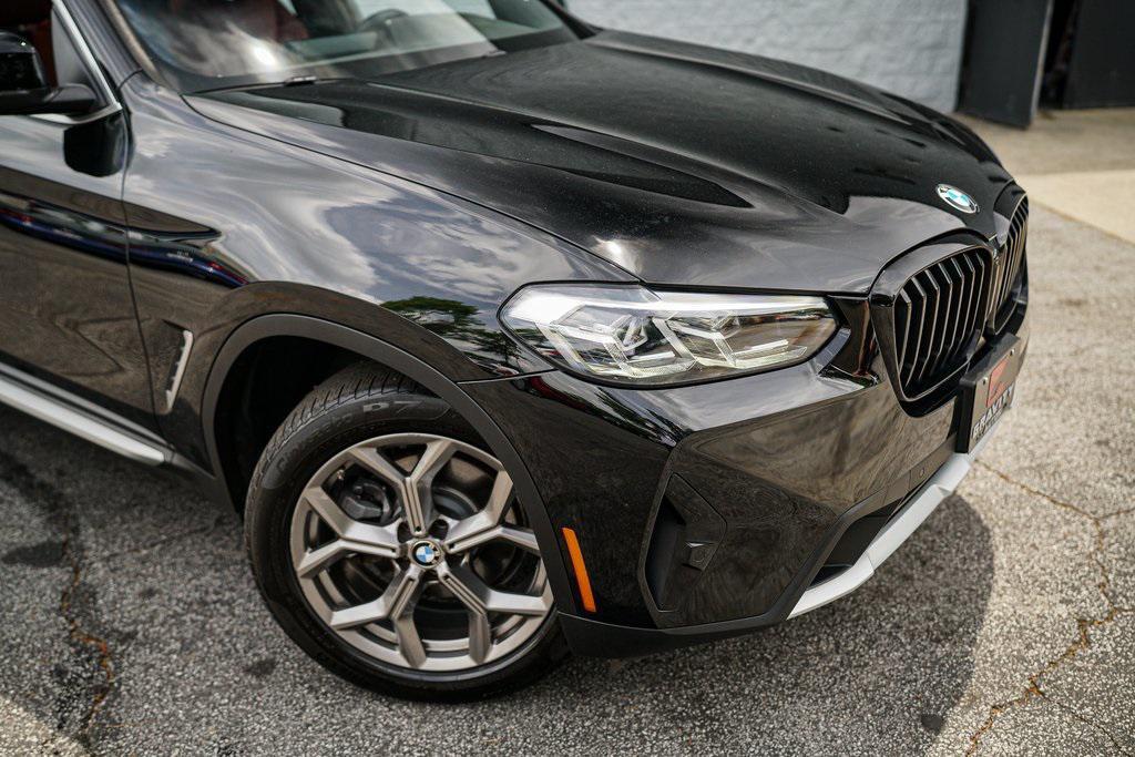 used 2022 BMW X3 car, priced at $27,791