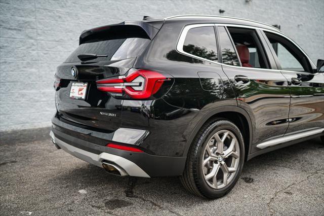 used 2022 BMW X3 car, priced at $30,665