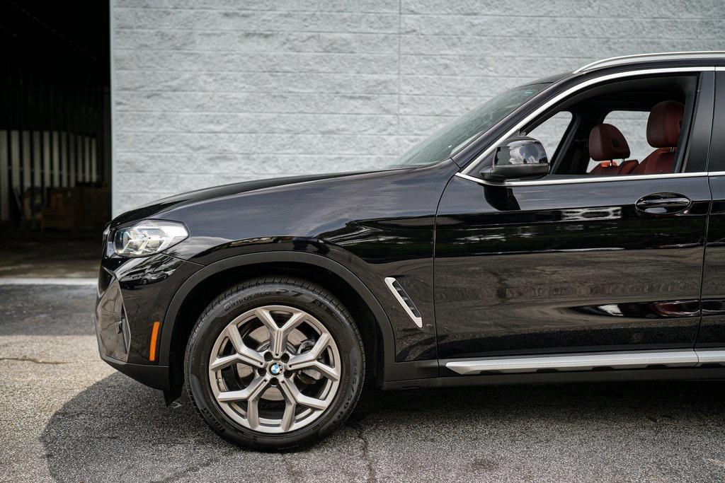 used 2022 BMW X3 car, priced at $27,791