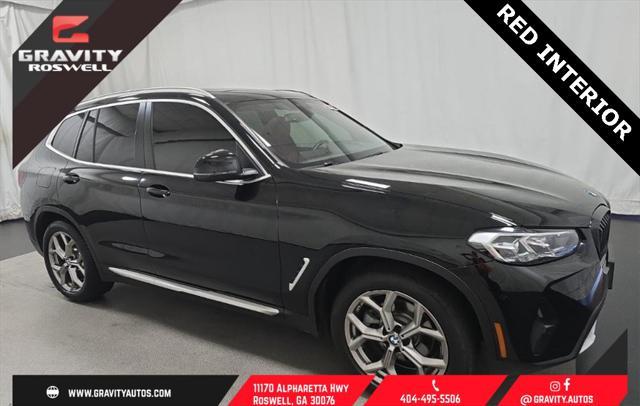 used 2022 BMW X3 car, priced at $30,995