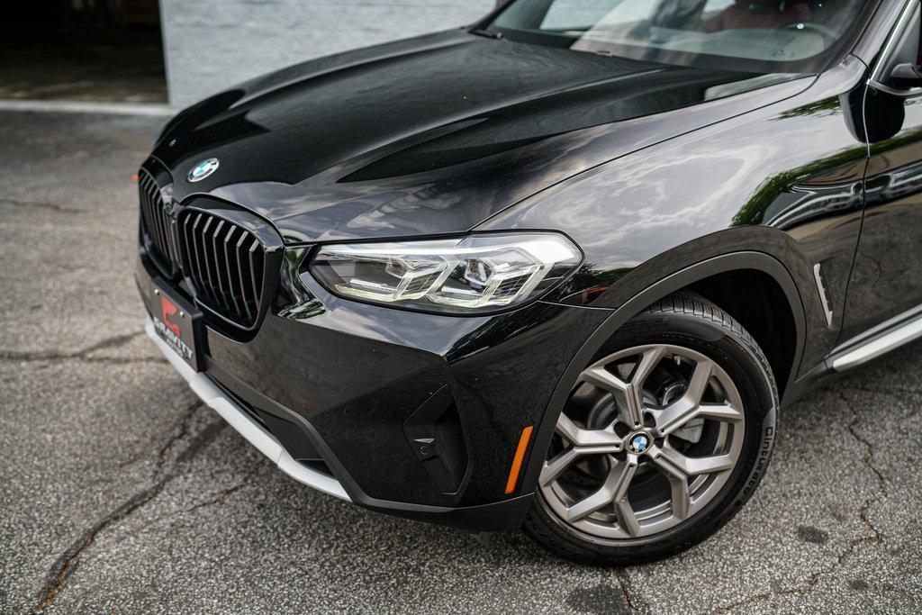 used 2022 BMW X3 car, priced at $27,791