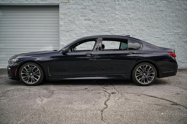 used 2022 BMW 740 car, priced at $43,285