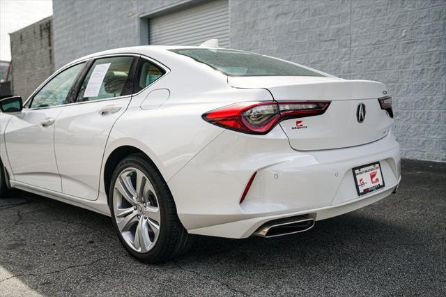 used 2022 Acura TLX car, priced at $33,497