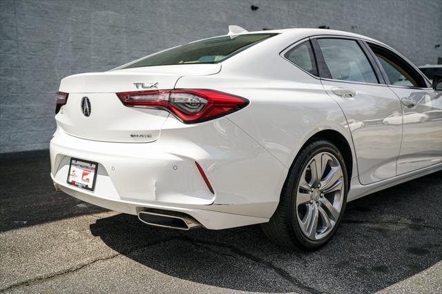 used 2022 Acura TLX car, priced at $33,497